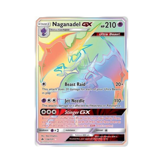 포켓몬 TCG 아고용 GX RR 포비든 라이트 (영문판)