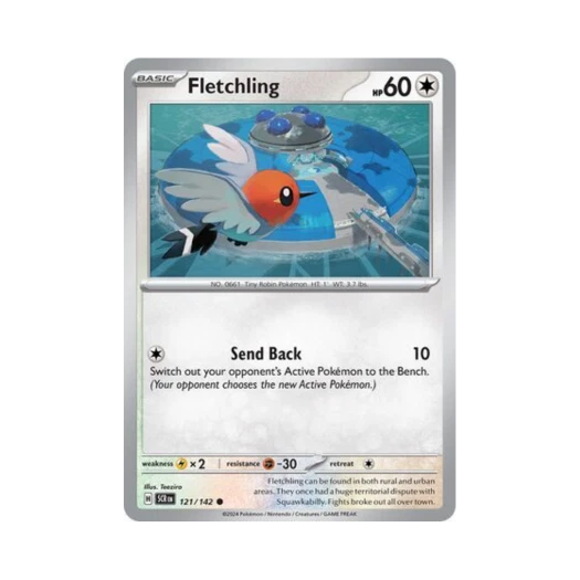 Pokemon TCG Fletchling C Stellar Crown (English Ver.)