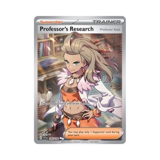 포켓몬 TCG 박사의 연구 UR 스칼렛 & 바이올렛 (영문판)