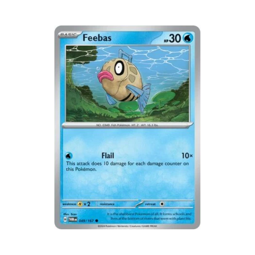 Pokemon TCG Feebas C Twilight Masquerade (English Ver.)