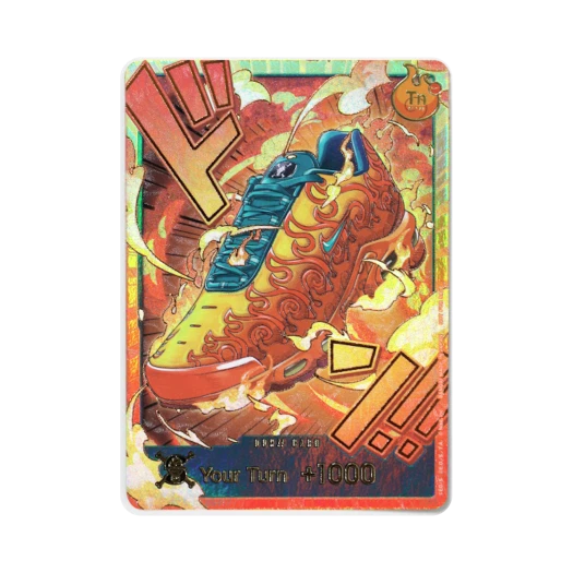 원피스 TCG 이글이글 열매 두웅!! 프로모션 카드 프리미엄 카드 컬렉션 나이키 콜라보레이션 에디션 (영문판)
