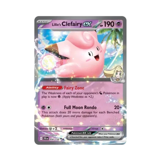 포켓몬 TCG 릴리에의 삐삐 ex DR 저니 투게더 (영문판)