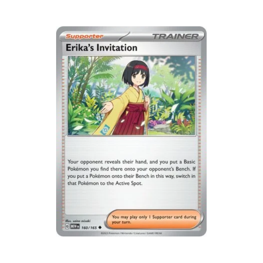 Pokemon TCG Erika's Invitation U Scarlet & Violet 151 (English Ver.)
