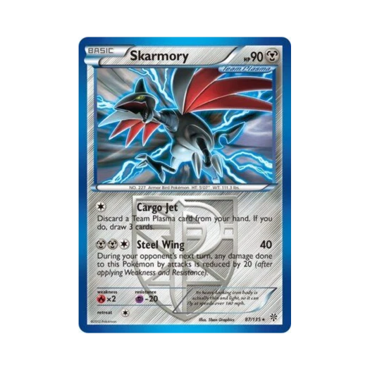 Pokemon TCG Skarmory R Plasma Storm (English Ver.)