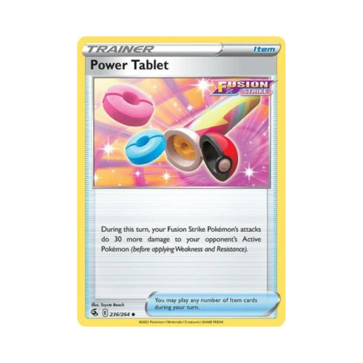 Pokemon TCG Power Tablet U Fusion Strike (English Ver.)