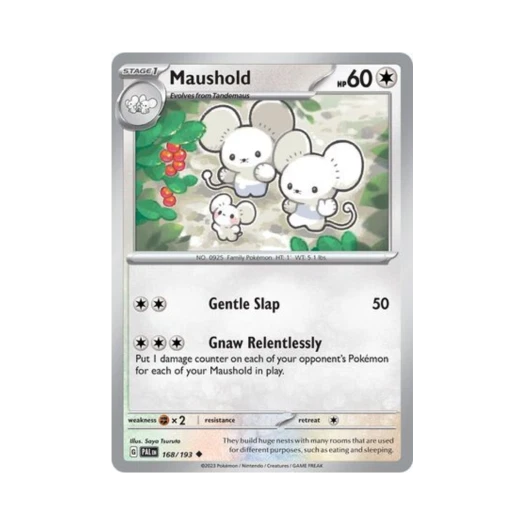Pokemon TCG Maushold U Paldea Evolved (English Ver.)