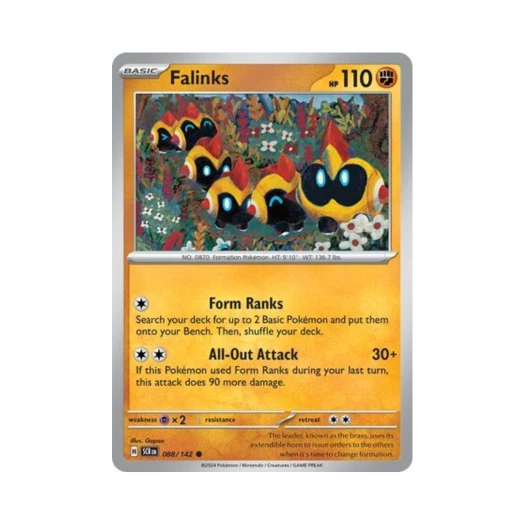 Pokemon TCG Falinks C Stellar Crown (English Ver.)