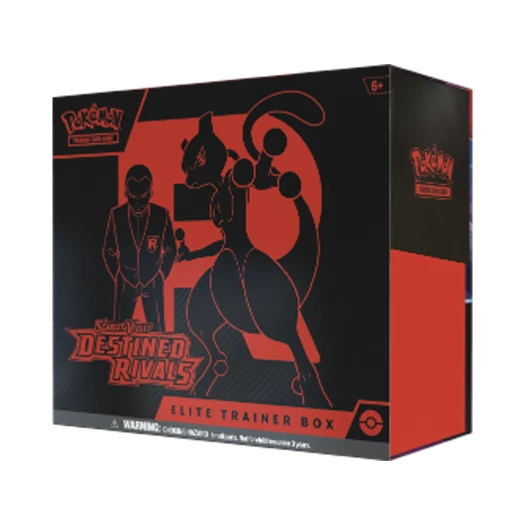 포켓몬 TCG 스칼렛 & 바이올렛 데스티니드 라이벌스 엘리트 트레이너 박스 (영문판)