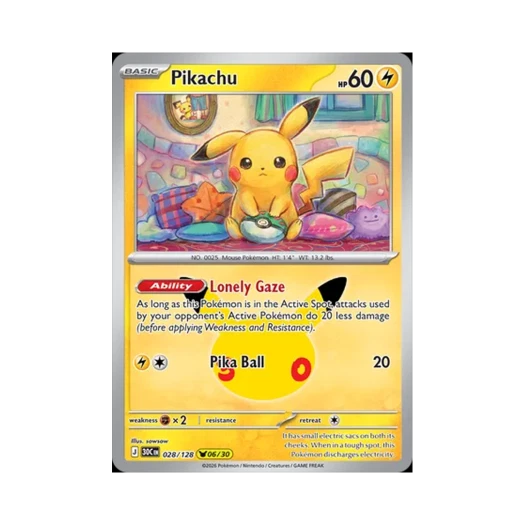 Pokemon TCG Pikachu 06/30 30th Celebration (English Ver.)