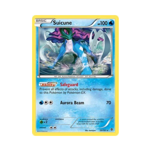 포켓몬 TCG 스이쿤 R 플라스마 블라스트 (영문판)