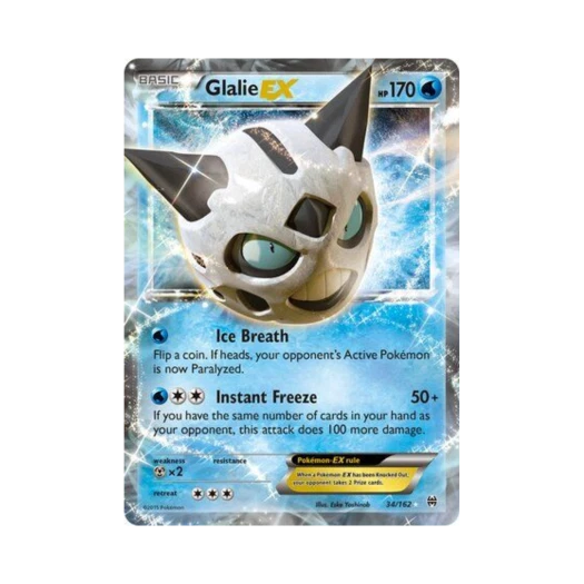포켓몬 TCG 얼음귀신 EX RHE 브레이크스루 (영문판)