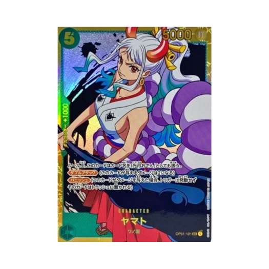 One Piece TCG Yamato SEC OP01-121 Booster Pack Romance Dawn (Japanese Ver.)