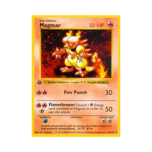 포켓몬 TCG 마그마 U 베이스 세트 (영문판)
