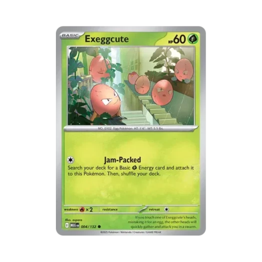 Pokemon TCG Exeggcute C Mega Evolution (English Ver.)