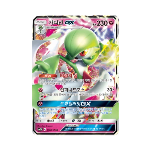 포켓몬 TCG 가디안 GX RR 빛을 삼킨 어둠 (한글판)