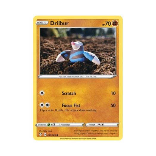 포켓몬 TCG 두더류 C 비비드 볼티지 (영문판)