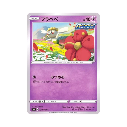 포켓몬 TCG 플라베베 C 이브이 히어로즈 (일어판)