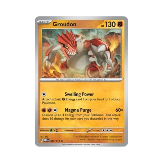 포켓몬 TCG 그란돈 R 프리즈매틱 에볼루션즈 (영문판)
