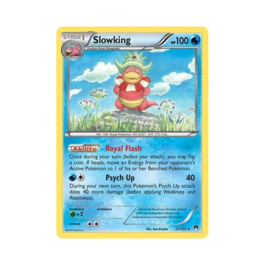 Pokemon TCG Slowking RH BREAKpoint (English Ver.)