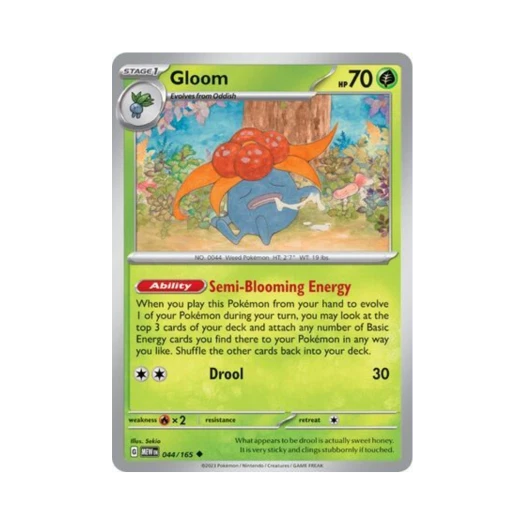 Pokemon TCG Gloom U Scarlet & Violet 151 (English Ver.)