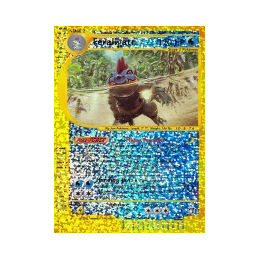 Pokemon TCG Feraligatr RH Box Toppers e-Card Series (English Ver.)