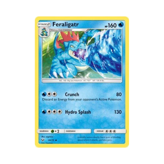 포켓몬 TCG 장크로다일 U 샤이닝 레전즈 (영문판)