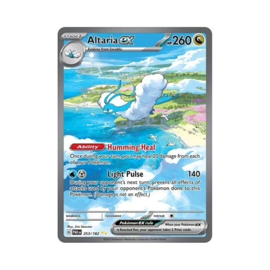 포켓몬 TCG 파비코리 ex SIR 파라독스 리프트 (영문판)