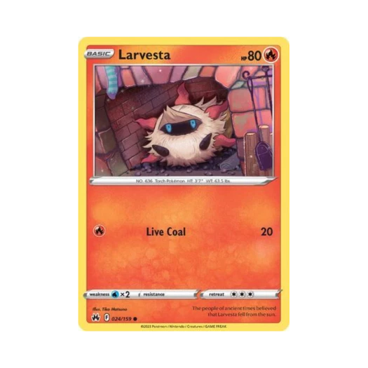 포켓몬 TCG 활화르바 C 크라운 제니스 (영문판)