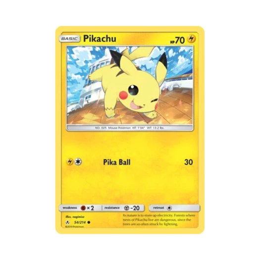 Pokemon TCG Pikachu C Unbroken Bonds (English Ver.)
