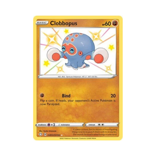 Pokemon TCG Clobbopus RS Shining Fates (English Ver.)