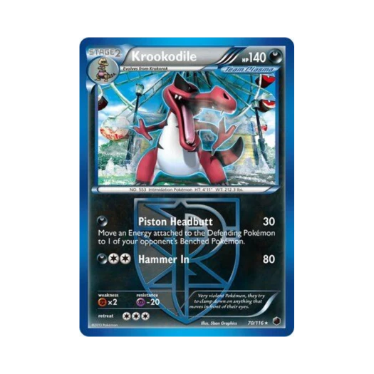포켓몬 TCG 악비아르 R 플라스마 프리즈 (영문판)