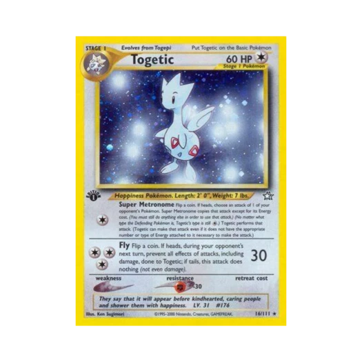 포켓몬 TCG 토게틱 RH 네오 제네시스 (영문판)