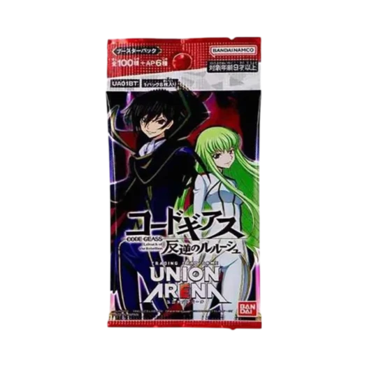 Union Arena TCG Booster Pack Code Geass Lelouch Of The Rebellion Pack (Card of 8/Japanese Ver.)