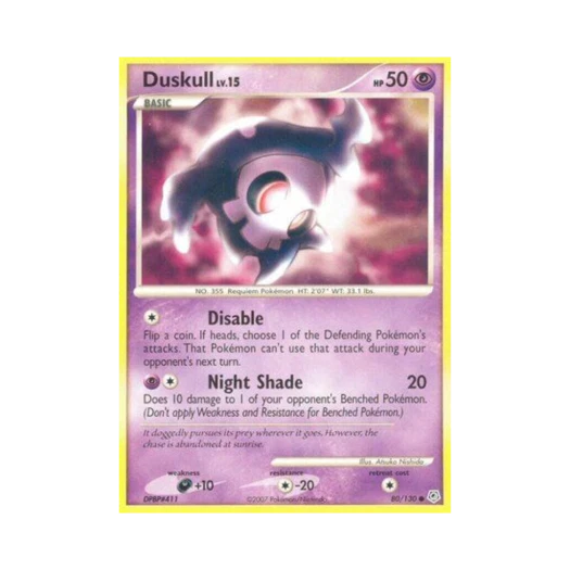 포켓몬 TCG 해골몽 C 다이아몬드 & 펄 (영문판)
