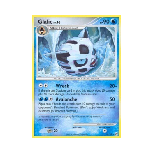 포켓몬 TCG 얼음귀신 R 아르세우스 (영문판)