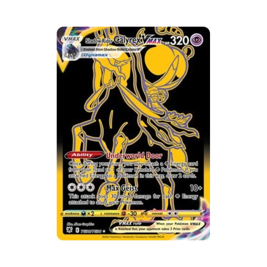 포켓몬 TCG 흑마 버드렉스 VMAX RS 아스트랄 레디안스 (영문판)