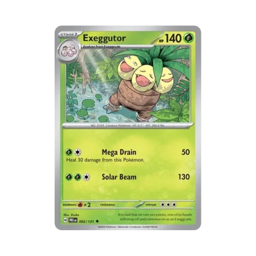 포켓몬 TCG 나시 U 프리즈매틱 에볼루션즈 (영문판)