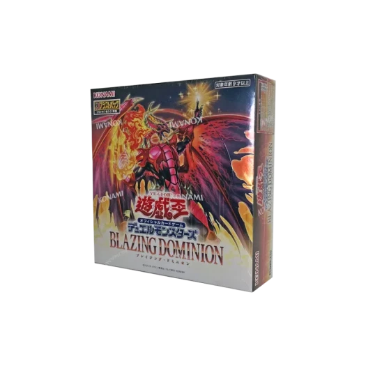 Yu-Gi-Oh OCG Duel Monsters Blazing Dominion Box With 1 Assist Pack (Japanese Ver.)