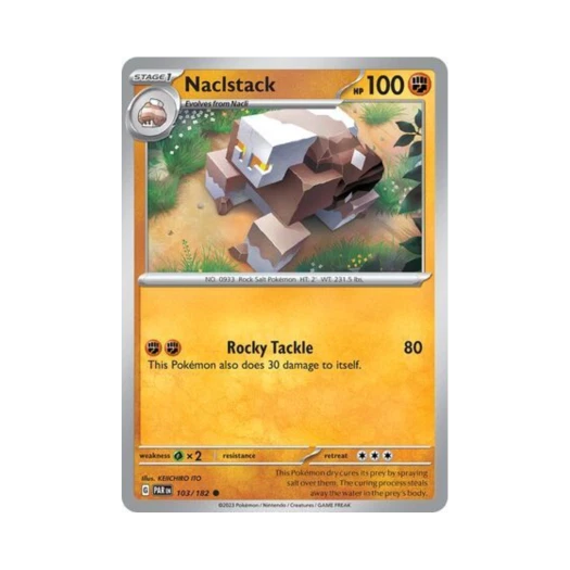 Pokemon TCG Naclstack C Paradox Rift (English Ver.)