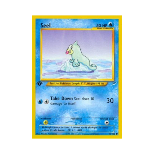 포켓몬 TCG 쥬쥬 C 네오 데스티니 (영문판)