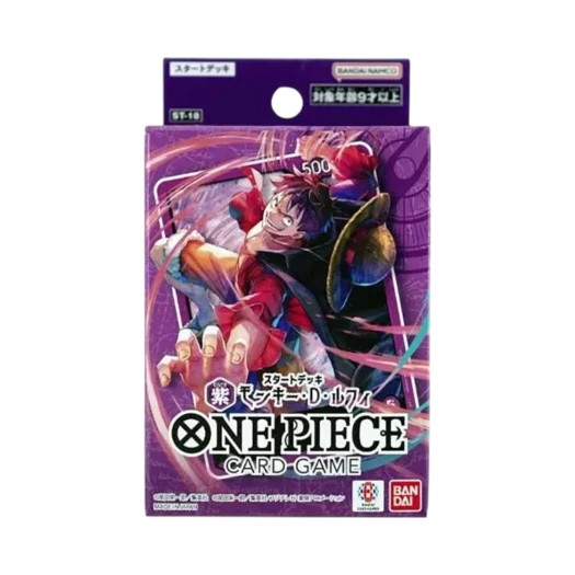 원피스 TCG ST-18 스타트 덱 퍼플 몽키 D. 루피 (일어판)
