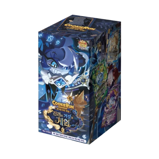 쿠키런 TCG 쿠키런 브레이버스 카드 게임 부스터 팩 진리와 거짓의 게임 (30팩/한글판)
