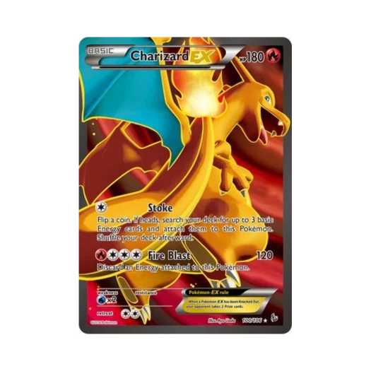 포켓몬 TCG 리자몽 EX RU 플래시파이어 (영문판)