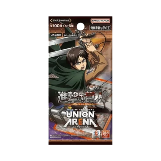 Union Arena TCG Booster Pack Attack On Titan Pack (Card of 8/Japanese Ver.)