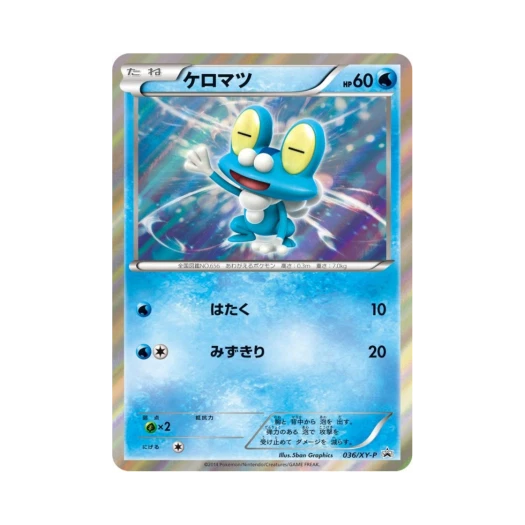 포켓몬 TCG 개구마르 P XY 프로모 카드 (일어판)