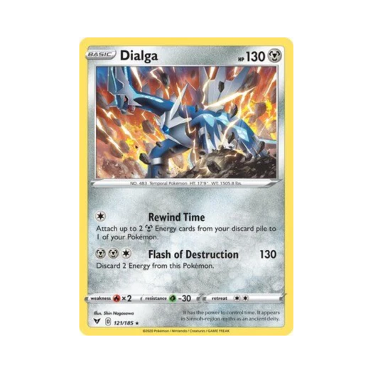 Pokemon TCG Dialga RH Vivid Voltage (English Ver.)