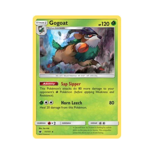 포켓몬 TCG 고고트 RH 크림슨 인베이전 (영문판)