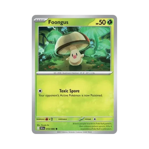 Pokemon TCG Foongus C Black Bolt (English Ver.)