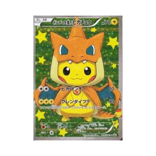 Pokemon TCG Poncho Wearing Pikachu P XY Promos (Japanese Ver.)