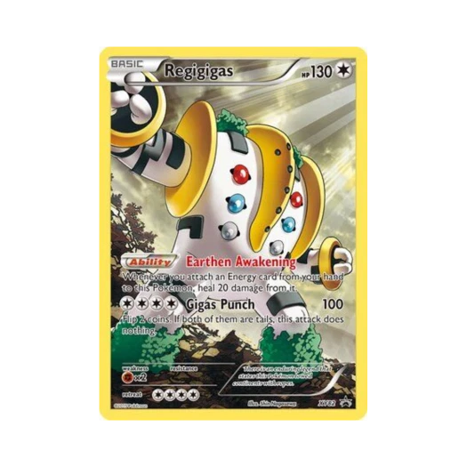 포켓몬 TCG 레지기가스 P XY 프로모 카드 (영문판)